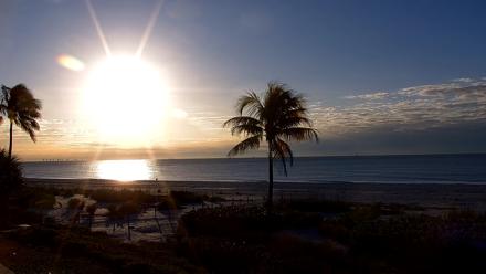 Sanibel Island Florida Live Beach Webcam - Jan 28, 2026, 7:55am EST