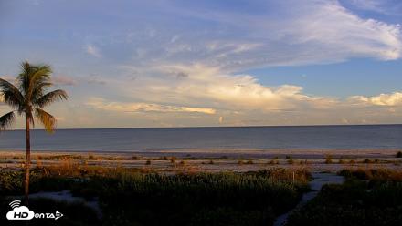 Sanibel Island Florida Live Beach Webcam - Sep 20, 2026, 7:08pm EDT