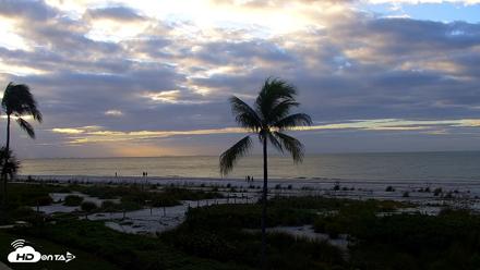 Sanibel Island Florida Live Beach Webcam - Oct 18, 2026, 7:52am EDT