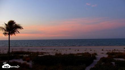 Sanibel Island Florida Live Beach Webcam - May 6, 2026, 6:35am EDT