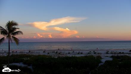 Sanibel Island Florida Live Beach Webcam - Oct 14, 2026, 6:56pm EDT