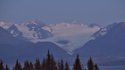 Inspiration Ridge - Homer Alaska Live Webcam - Oct 14, 2025, 7:31pm AKDT