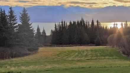 Inspiration Ridge - Homer Alaska Live Webcam - Oct 16, 2025, 10:05am AKDT