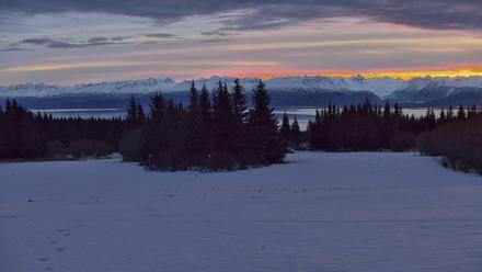 Inspiration Ridge - Homer Alaska Live Webcam - Jan 18, 2026, 11:28am AKST