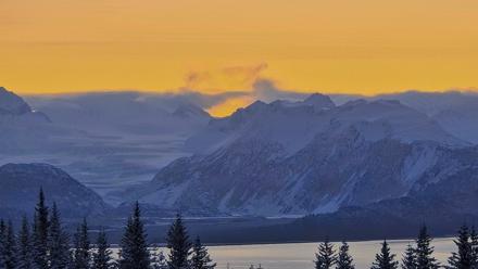 Inspiration Ridge - Homer Alaska Live Webcam - Nov 22, 2025, 8:57am AKST