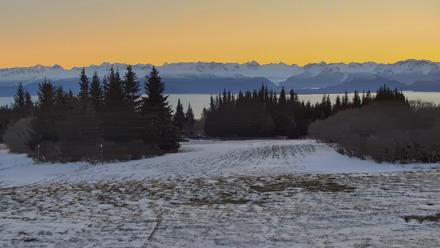 Inspiration Ridge - Homer Alaska Live Webcam - Jan 3, 2026, 10:45am AKST