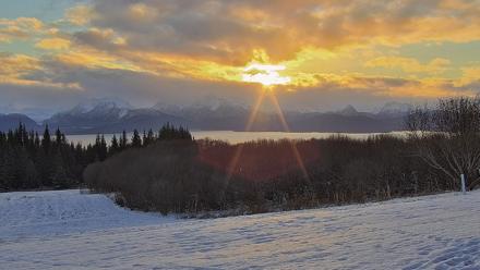 Inspiration Ridge - Homer Alaska Live Webcam - Nov 19, 2025, 9:52am AKST