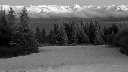 Inspiration Ridge - Homer Alaska Live Webcam - Nov 8, 2025, 6:15pm AKST