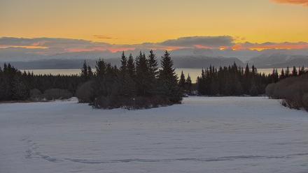 Inspiration Ridge - Homer Alaska Live Webcam - Feb 15, 2026, 8:41am AKST
