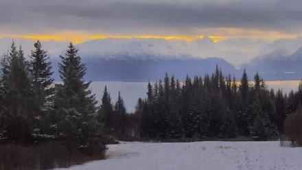 Inspiration Ridge - Homer Alaska Live Webcam - Nov 18, 2025, 8:49am AKST
