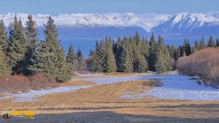 Inspiration Ridge - Homer Alaska Live Webcam - Apr 14, 2026, 6:38pm AKDT