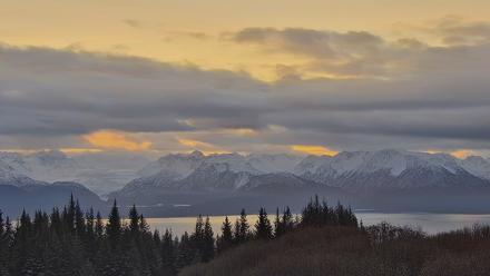 Inspiration Ridge - Homer Alaska Live Webcam - Nov 18, 2025, 8:58am AKST