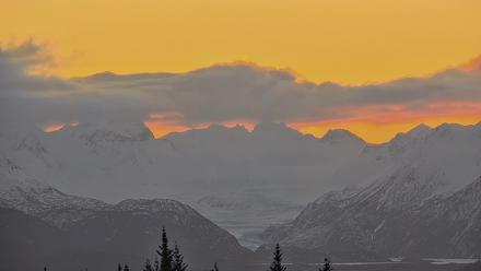 Inspiration Ridge - Homer Alaska Live Webcam - Feb 15, 2026, 8:46am AKST