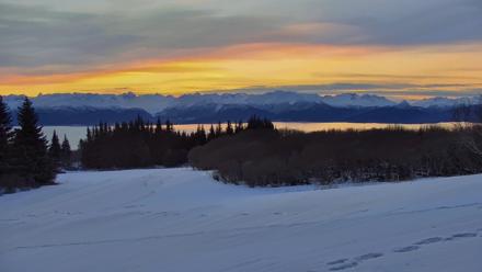 Inspiration Ridge - Homer Alaska Live Webcam - Feb 1, 2026, 12:15pm AKST