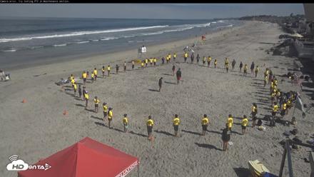 Del Mar Beach South Roaming Live Webcam - Jun 22, 2026, 9:29am PDT
