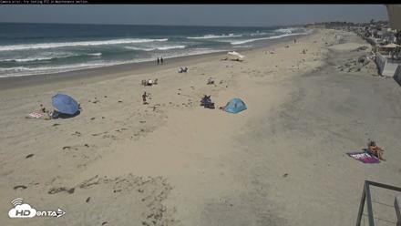 Del Mar Beach South Roaming Live Webcam - Apr 17, 2026, 11:55am PDT