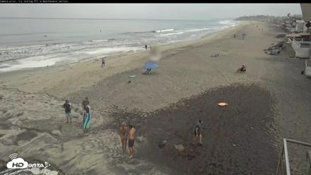 Del Mar Beach South Roaming Live Webcam - Aug 7, 2026, 8:08am PDT