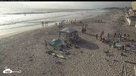 Del Mar Beach South Roaming Live Webcam - Jun 5, 2026, 6:10pm PDT