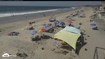 Del Mar Beach South Roaming Live Webcam - Aug 11, 2026, 2:43pm PDT