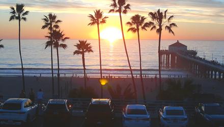 Manhattan Beach Pier South Live Webcam - Jan 16, 2026, 5:08pm PST