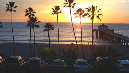 Manhattan Beach Pier South Live Webcam - Jan 28, 2026, 5:16pm PST