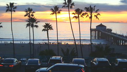 Manhattan Beach Pier South Live Webcam - Jan 17, 2026, 5:16pm PST