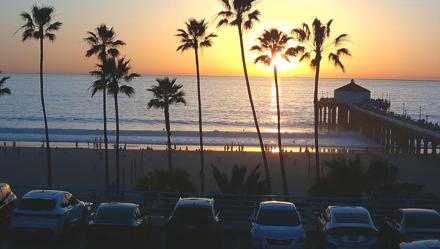 Manhattan Beach Pier South Live Webcam - Jan 31, 2026, 5:17pm PST
