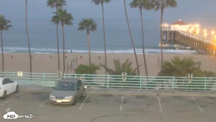 Manhattan Beach Pier South Live Webcam - Aug 6, 2026, 5:48am PDT