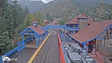 Pikes Peak COG Railway Live Webcam - Sep 24, 2026, 5:39pm MDT