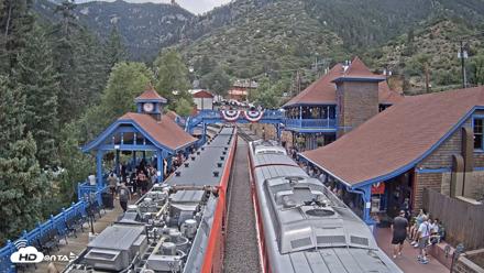 Pikes Peak COG Railway Live Webcam - Jul 10, 2026, 3:04pm MDT