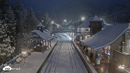 Pikes Peak COG Railway Live Webcam - May 6, 2026, 5:22am MDT