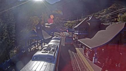 Pikes Peak COG Railway Live Webcam - Oct 19, 2025, 4:18pm MDT