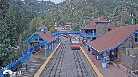 Pikes Peak COG Railway Live Webcam - Sep 24, 2026, 10:42am MDT