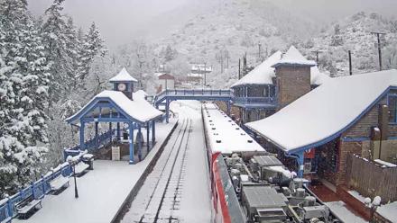 Pikes Peak COG Railway Live Webcam - Mar 6, 2026, 12:50pm MST