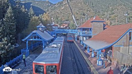 Pikes Peak COG Railway Live Webcam - Oct 16, 2026, 8:37am MDT