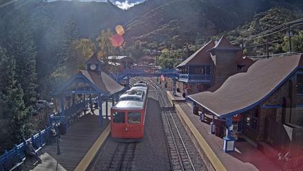 Pikes Peak COG Railway Live Webcam - Oct 14, 2025, 3:57pm MDT