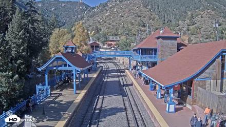 Pikes Peak COG Railway Live Webcam - Oct 9, 2026, 10:02am MDT