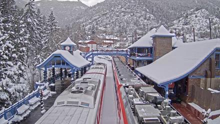 Pikes Peak COG Railway Live Webcam - Jan 9, 2026, 1:58pm MST