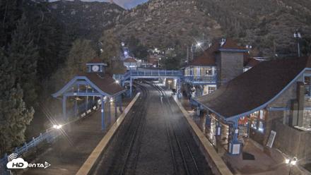 Pikes Peak COG Railway Live Webcam - Oct 13, 2026, 6:37am MDT