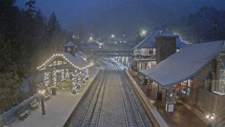 Pikes Peak COG Railway Live Webcam - Jan 8, 2026, 5:22pm MST