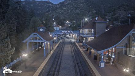 Pikes Peak COG Railway Live Webcam - Jul 22, 2026, 5:19am MDT