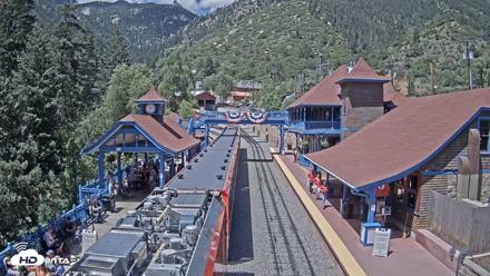 Pikes Peak COG Railway Live Webcam - Jun 13, 2026, 11:34am MDT