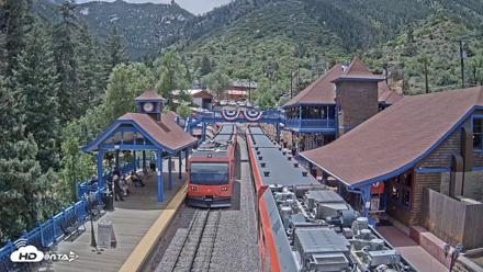 Pikes Peak COG Railway Live Webcam - Jun 7, 2026, 1:46pm MDT