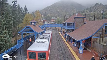 Pikes Peak COG Railway Live Webcam - Oct 14, 2026, 10:11am MDT