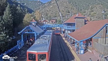 Pikes Peak COG Railway Live Webcam - Oct 16, 2026, 9:11am MDT