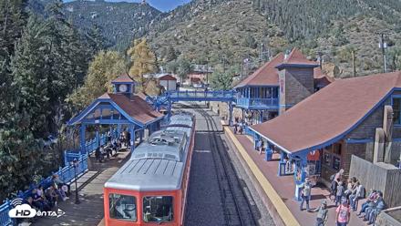 Pikes Peak COG Railway Live Webcam - Oct 13, 2026, 11:30am MDT