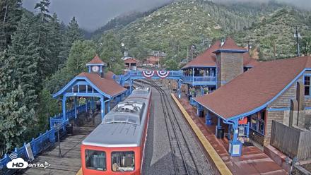 Pikes Peak COG Railway Live Webcam - Jun 9, 2026, 7:28am MDT