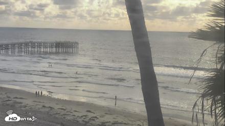 Mission Beach & Crystal Pier Live Webcam - Oct 22, 2026, 3:35pm PDT