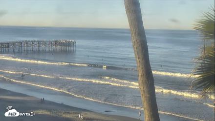 Mission Beach & Crystal Pier Live Webcam - Oct 3, 2026, 7:31am PDT