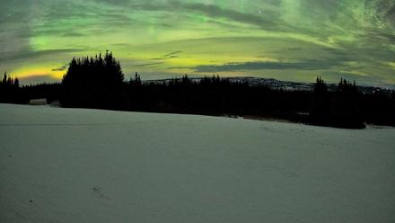 Homer Alaska Northern Lights Live Cam - Jan 21, 2026, 2:35am AKST